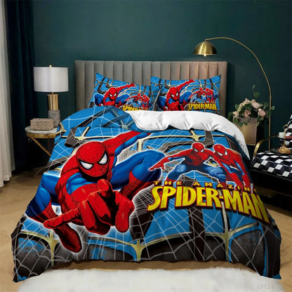 Cartoon Bedding & Pillowcase Set