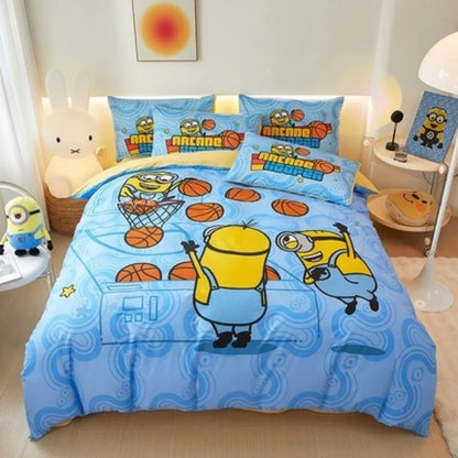 Cartoon Minion Bedding Set