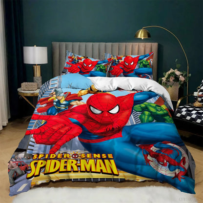 Cartoon Bedding & Pillowcase Set