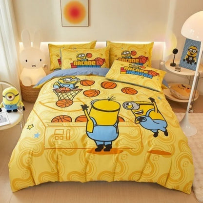 Cartoon Minion Bedding Set