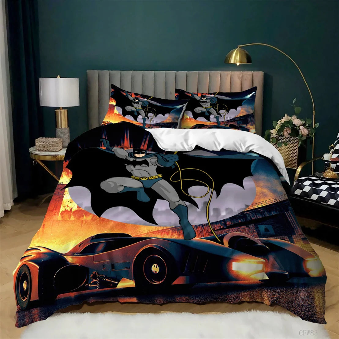 Cartoon Bedding & Pillowcase Set