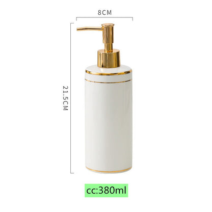 High-grade ceramics Lotion & Liquid Soap Dispenser