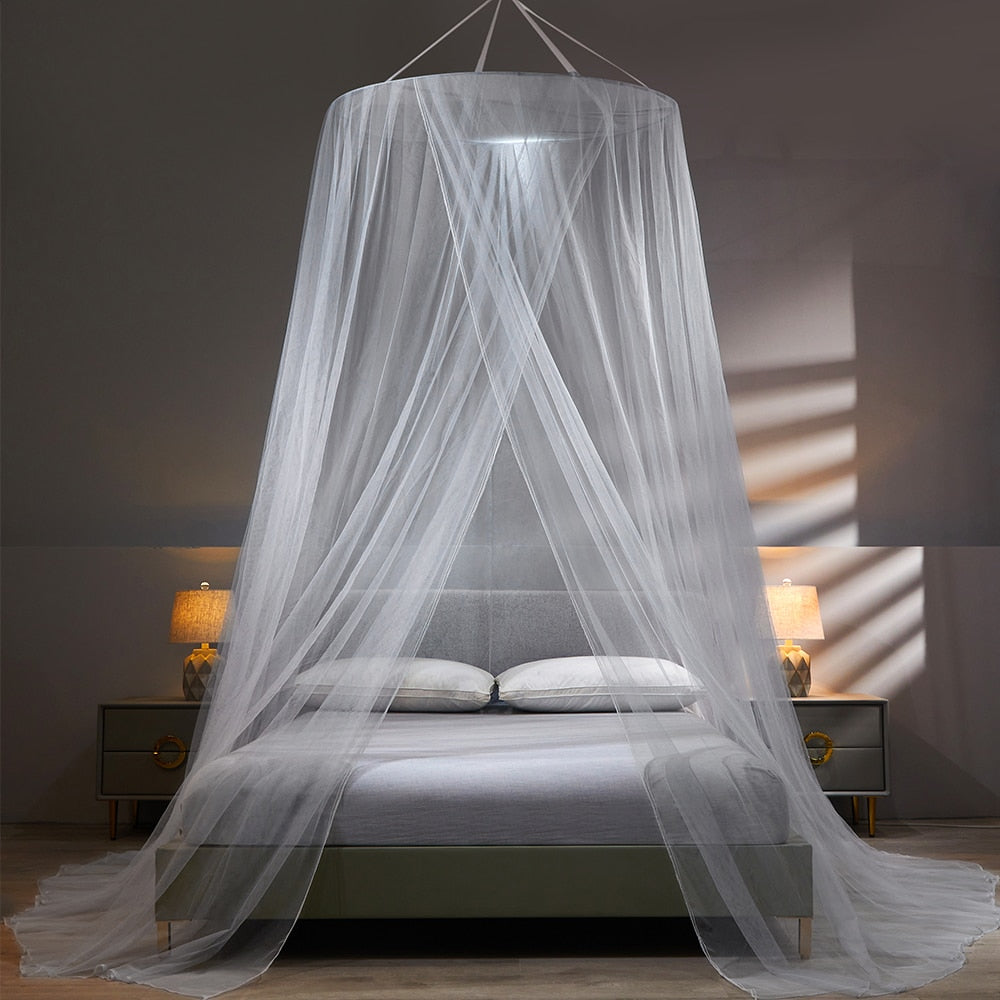 Bed Canopy on the Bed Mosquito Net Summer Camping Repellent Tent Insect Curtain Foldable Net living room Bedroom