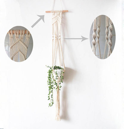 Handmade Macrame Plant Hanger (Multi Styles/ Colors)