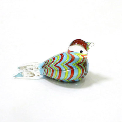 Custom Mini Glass Bird Figurine 4cm (Multi Colors)