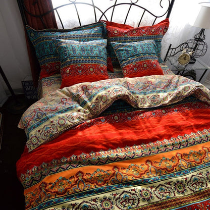 Bohemian 3D comforter Mandala duvet cover set