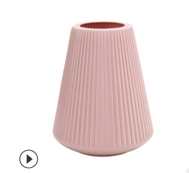 Morandi Plastic Vase (Multi Styles/ Colors)