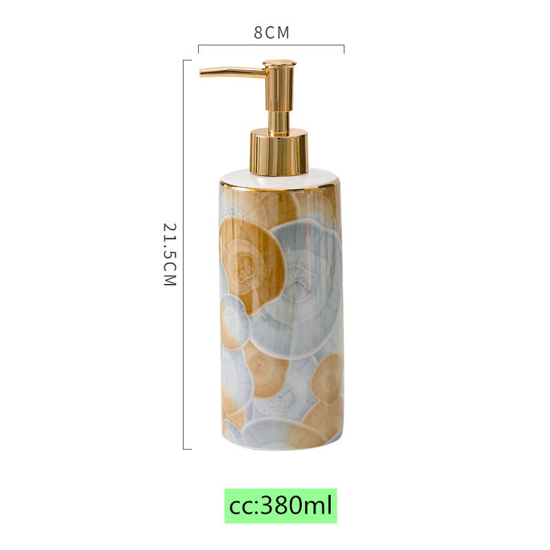 High-grade ceramics Lotion & Liquid Soap Dispenser