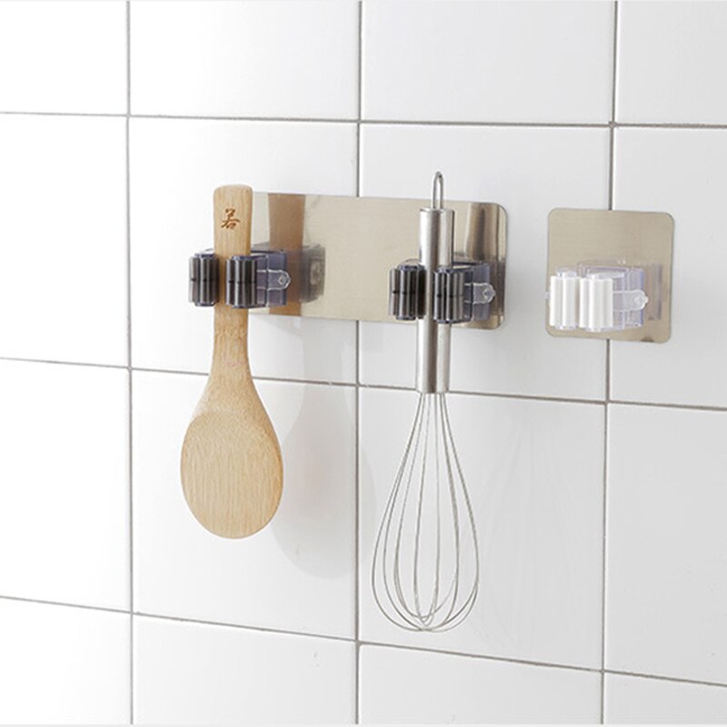 Wall Mounted Mop Organizer Holder Brush Broom Hanger