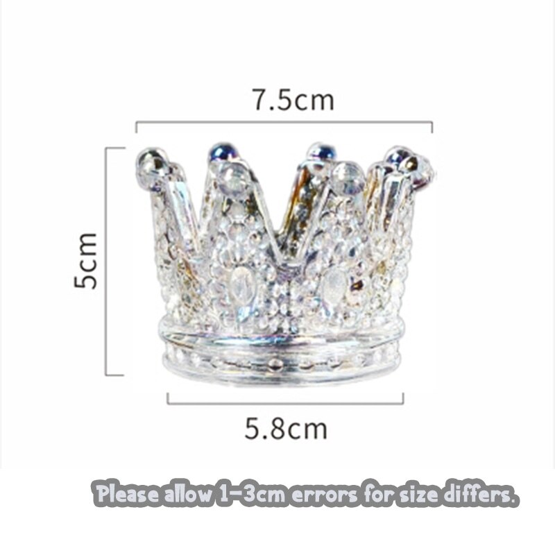 Crown Crystal Candlestick Candle