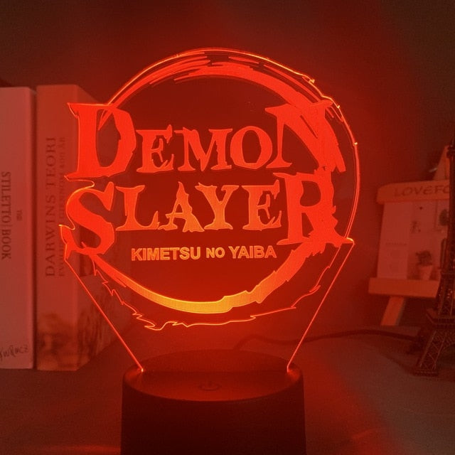 Anime Demon Slayer Acrylic LED Night Light Lamps (Multi Styles)