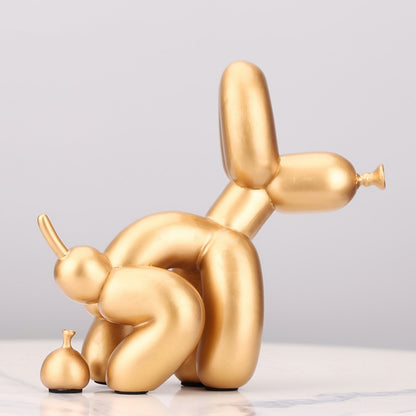 Creative Poop Balloon Dog Statue Modern Nordic (Multi Colors)