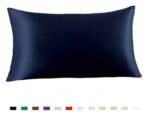 100% Silky Satin Hair Beauty Pillowcase, Standard/Queen 1PC