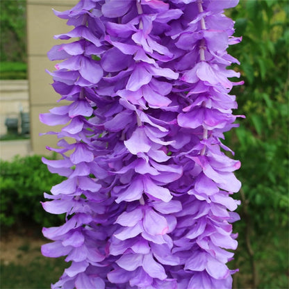 1PCS Artificial Hydrangea Wisteria Flower For DIY Simulation Arch Rattan Wall Hanging Decoration Fake flower