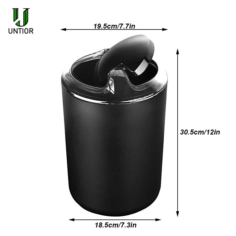 UNTIOR 6 Pcs Plastic Bathroom Accessories Set Toothbrush Holder Toothbrush Cup Soap Dispenser Soap Dish Toilet Brush Trash Can