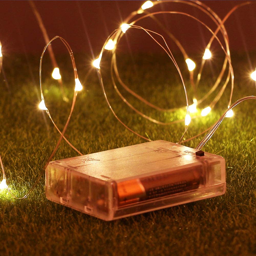 Led Fairy Lights Copper Wire String 1/2/5/10M Holiday Outdoor Lamp Garland  Decoration