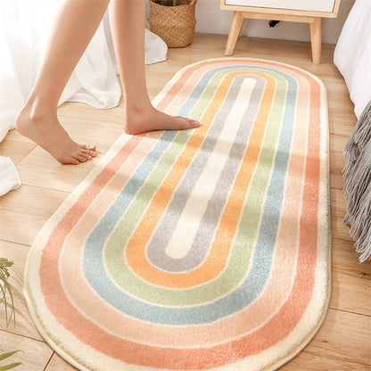 Modern Geometry Soft Long Carpet Non Slip (Multi Colors)