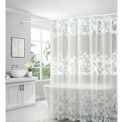 Flowers Shower Curtains Waterproof