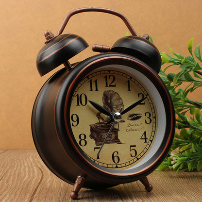 Vintage Night Light Alarm Clock (Multi Styles/Colors)