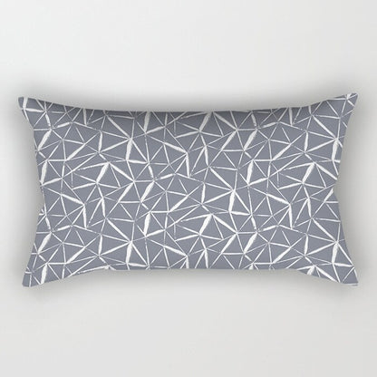 Gray Lumbar Pillows Case 30X50CM (Multi Styles)