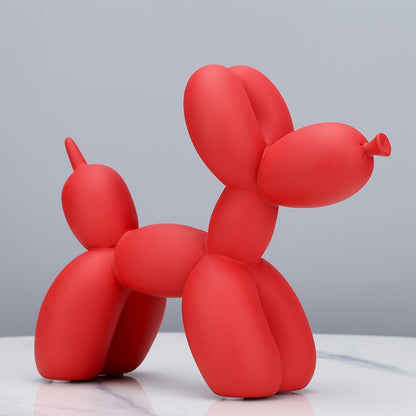 Matte Balloon Dog Statue