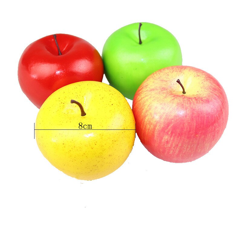 High Simulation Fruit Plastic Apples