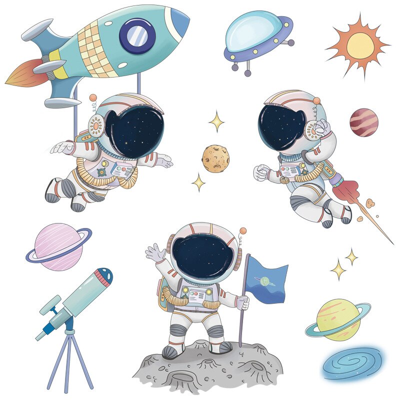 SpaceTravel Wall Stickers