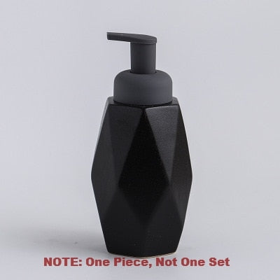 Nordic Soap Dispenser Ceramic  Emulsion Press Bottles