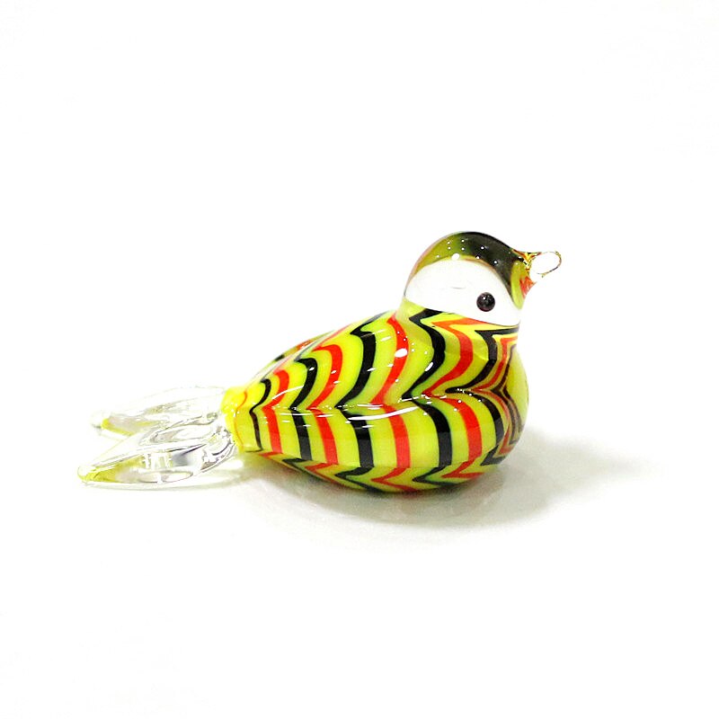 Custom Mini Glass Bird Figurine 4cm (Multi Colors)