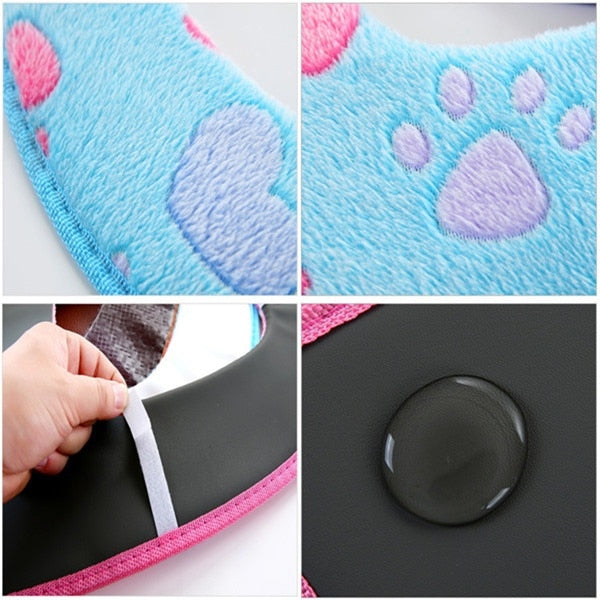 Thick Coral velvet luxury toilet Seat Cover Set soft Warm  One / Two-piece toilet Case Waterproof Bathroom WC Cover