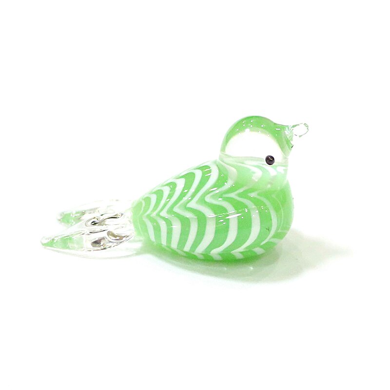 Custom Mini Glass Bird Figurine 4cm (Multi Colors)