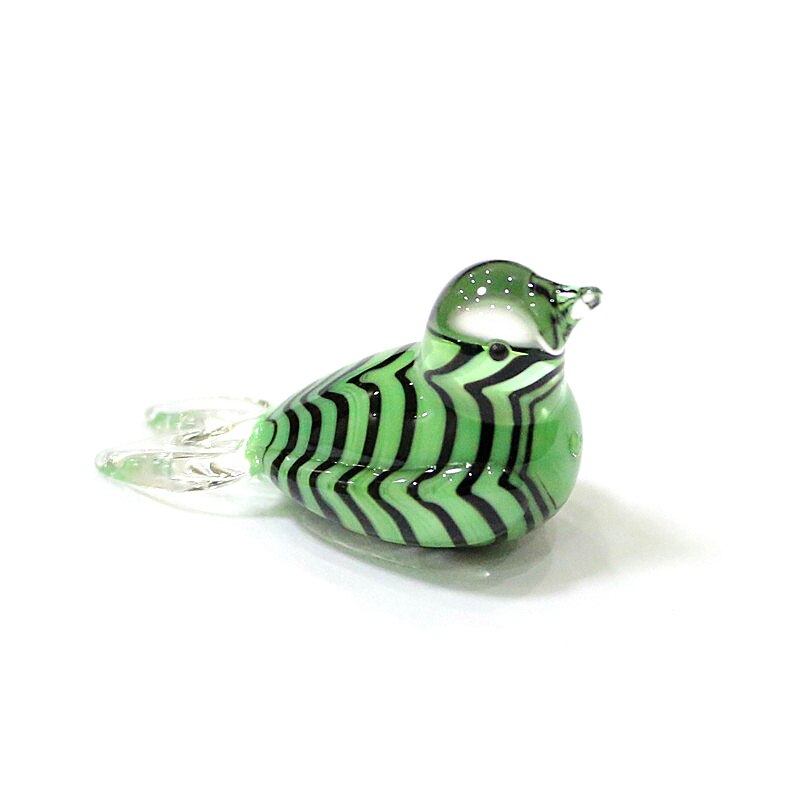 Custom Mini Glass Bird Figurine 4cm (Multi Colors)