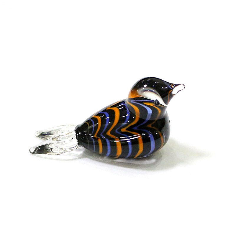 Custom Mini Glass Bird Figurine 4cm (Multi Colors)