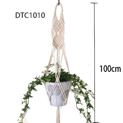 Handmade Macrame Plant Hanger (Multi Styles/ Colors)