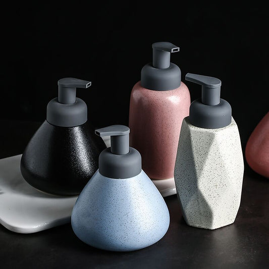 Nordic Soap Dispenser Ceramic  Emulsion Press Bottles