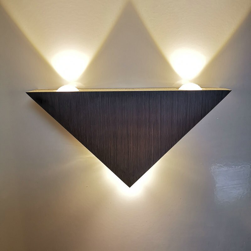 Indoor LED Triangle Shape Lamp (Multi Colors)