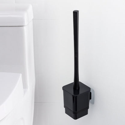 Corner Toilet Brush Set  with Storage Rack Wall-mounted Modern