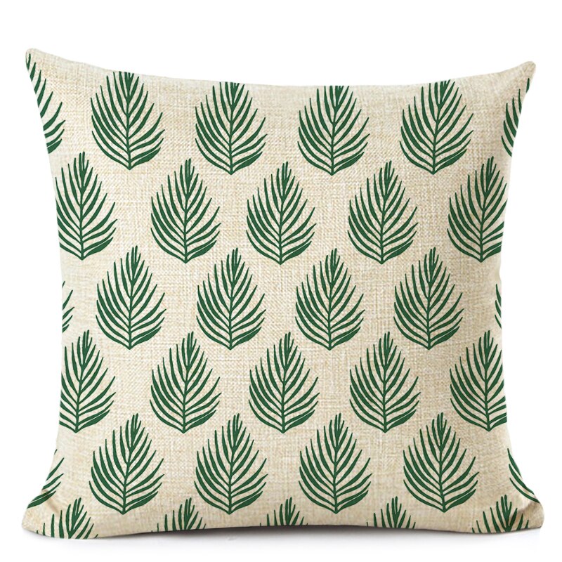 Botanical Tropical  Geometric Pillowcase (Multi Styles/ Colors)