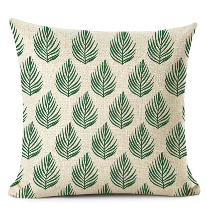 Botanical Tropical  Geometric Pillowcase (Multi Styles/ Colors)