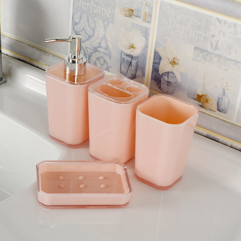 Bathroom Accessories 4Pcs Set