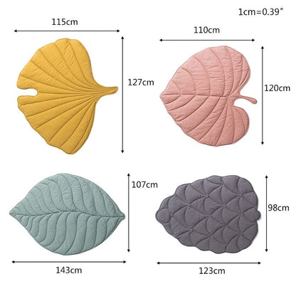 Leaf  Washable Non-Slip Rug (Multi Colors/Styles)