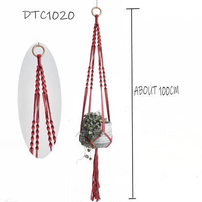 Handmade Macrame Plant Hanger (Multi Styles/ Colors)