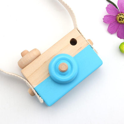 Cute Nordic Hanging Wooden Camera Toys Kids Toy Gift 9.5*6*3cm Room Decor Furnishing Articles Wooden Toys For Kid