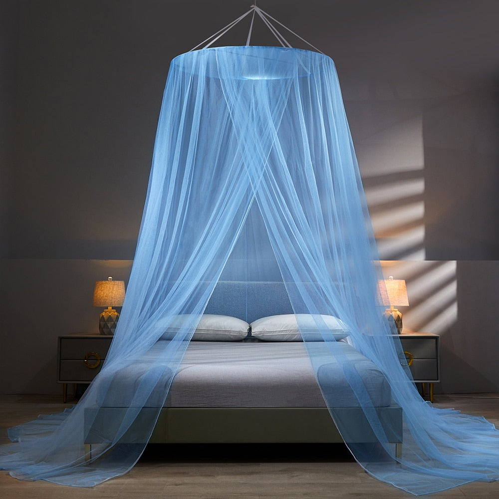 Bed Canopy on the Bed Mosquito Net Summer Camping Repellent Tent Insect Curtain Foldable Net living room Bedroom