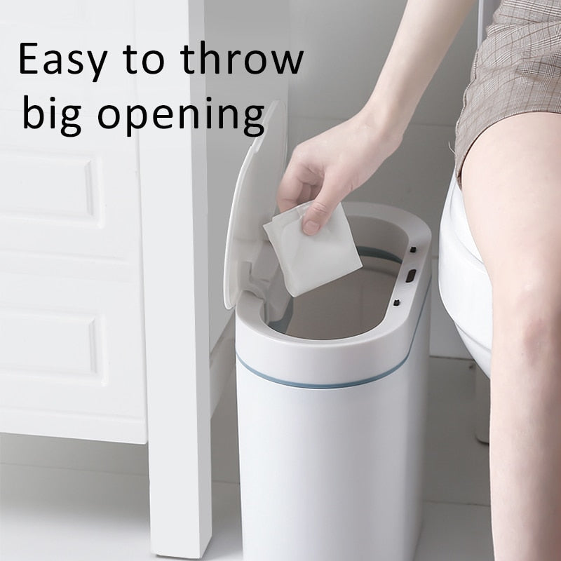 Smart Sensor Trash Can Electronic Automatic Household