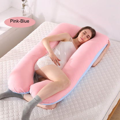 U Shape Pregnancy Pillow Full Body Maternity Pillows for Side Sleeper Pregnancy Women Sleeping Support Bedding Pregnancy Pillow