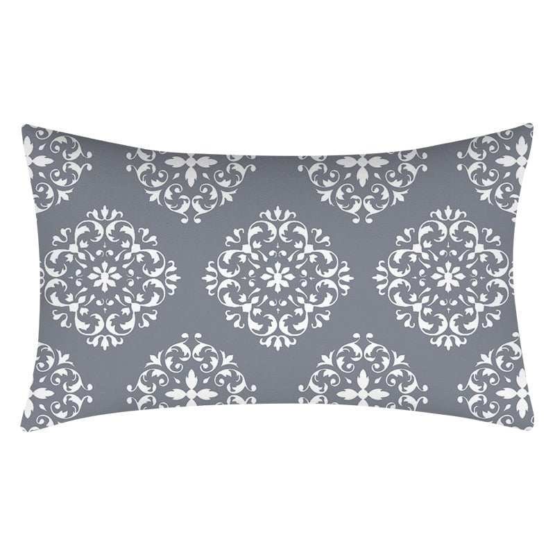 Gray Lumbar Pillows Case 30X50CM (Multi Styles)