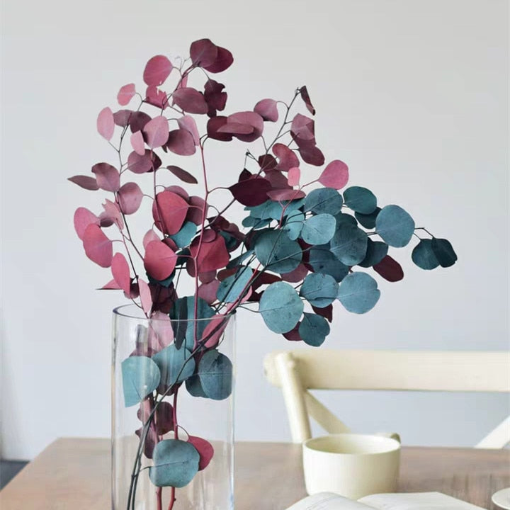 80g/lot,Natural Preserved Eucalyptus Leaves Bouquet