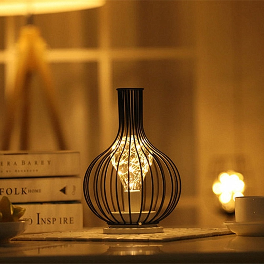 Wine Glass Bottle LED  Table Lamp (Multi Styles)