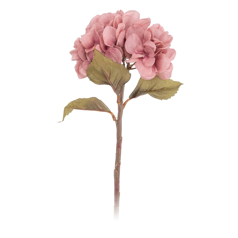 Artificial Flowers Hydrangea Branch Home Decor Autumn Silk Plastic Flower High Quality Room Decoration